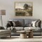 Stupell Industries Vintage Farmhouse Scenic Landscape Floating Frame, design by Riley B